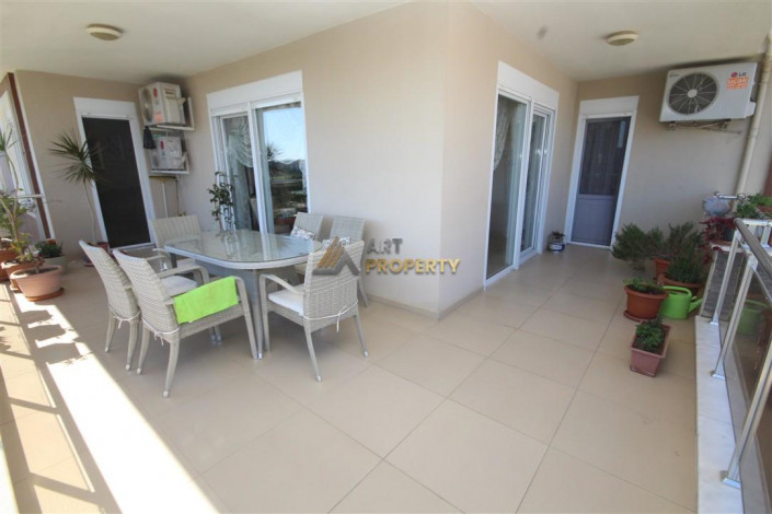 Большой по площади дуплекс 4+1 с видом на Торосские горы в районе Оба, 275 м2 - Ракурс 9