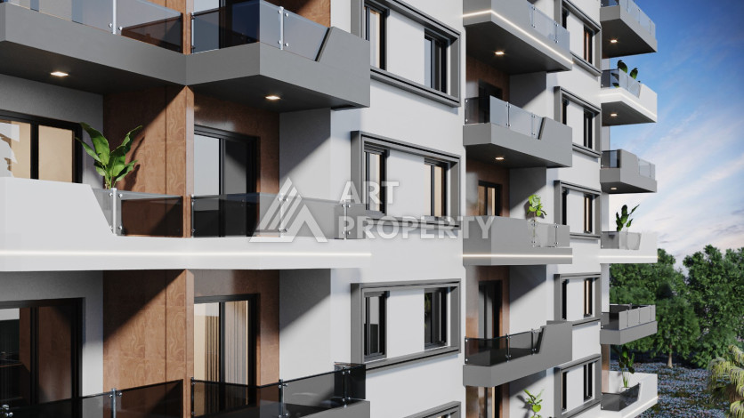 Квартира 1+1 в комплексе на завершающем этапе строительства в районе Авсаллар - Ракурс 5