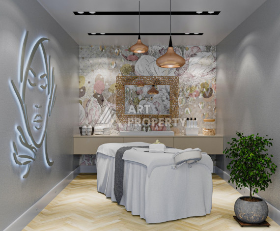 Квартира 1+1 в комплексе на завершающем этапе строительства в районе Авсаллар - Ракурс 10