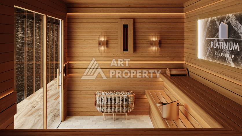 Квартира 1+1 в комплексе на завершающем этапе строительства в районе Авсаллар - Ракурс 11