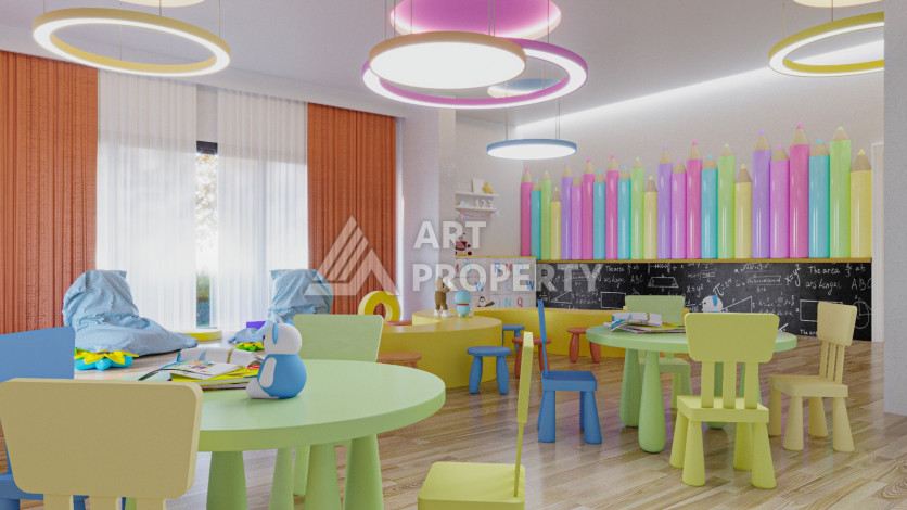 Квартира 1+1 в комплексе на завершающем этапе строительства в районе Авсаллар - Ракурс 13