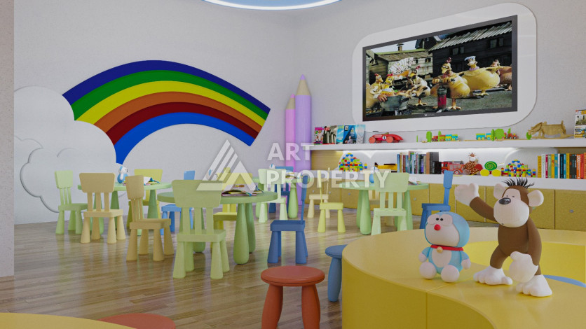 Квартира 1+1 в комплексе на завершающем этапе строительства в районе Авсаллар - Ракурс 14