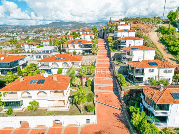 Вилла с шикарным видом на Средиземное море в районе Конаклы 4+1 - Ракурс 25