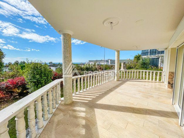 Вилла с шикарным видом на Средиземное море в районе Конаклы 4+1 - Ракурс 31