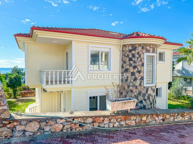 Вилла с шикарным видом на Средиземное море в районе Конаклы 4+1 - Ракурс 36