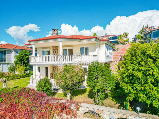 Вилла с шикарным видом на Средиземное море в районе Конаклы 4+1 - Ракурс 39