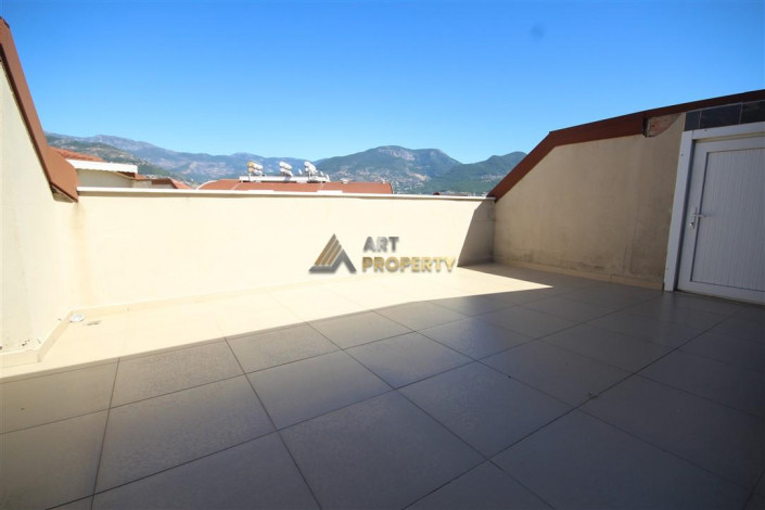 Большой по площади дуплекс 4+1 с видом на Торосские горы в районе Оба, 275 м2 - Ракурс 16