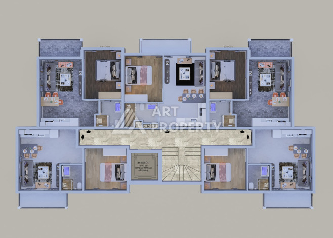 Комплекс на завершающем этапе строительства, район Каргыджак – Алания - Ракурс 14