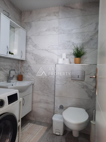 Квартира 1+1 с отдельной кухней в Алании район Оба - Ракурс 10