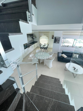 Пентхаус 2+1 с на первой линии с видом на море в районе Кестель - Ракурс 23