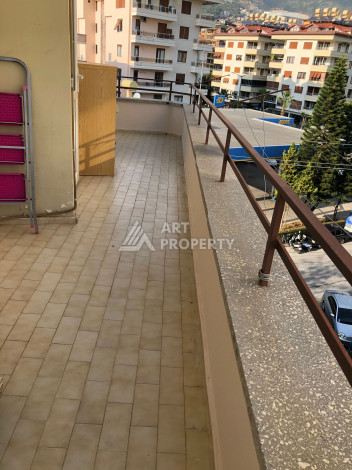 Квартира 1+1 в районе Клеопатры с видом на крепость Алании. - Ракурс 24