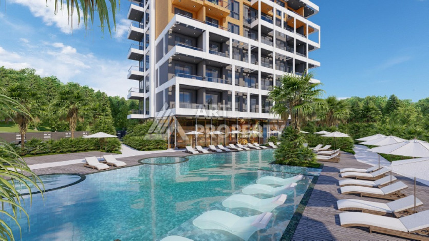 Инвестиционный проект на этапе карандаша от надежного застройщика в районе Тосмур! - Ракурс 3