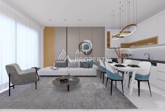 Инвестиционный проект на этапе карандаша от надежного застройщика в районе Тосмур! - Ракурс 7