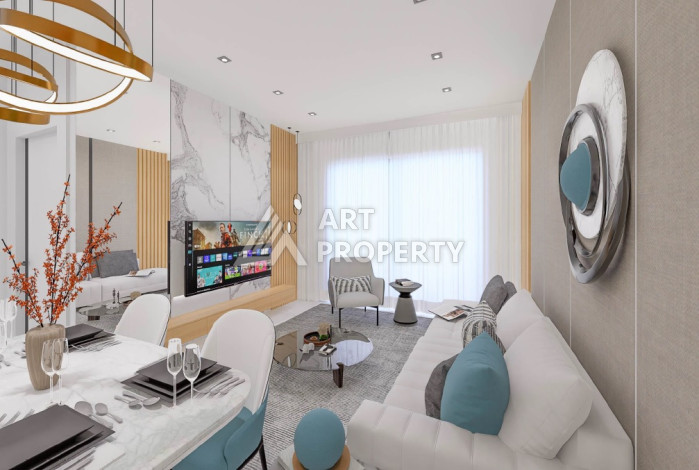 Инвестиционный проект на этапе карандаша от надежного застройщика в районе Тосмур! - Ракурс 10