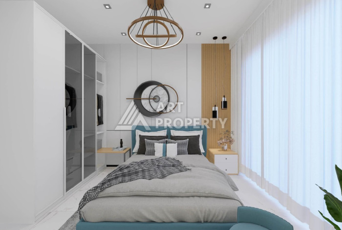 Инвестиционный проект на этапе карандаша от надежного застройщика в районе Тосмур! - Ракурс 11