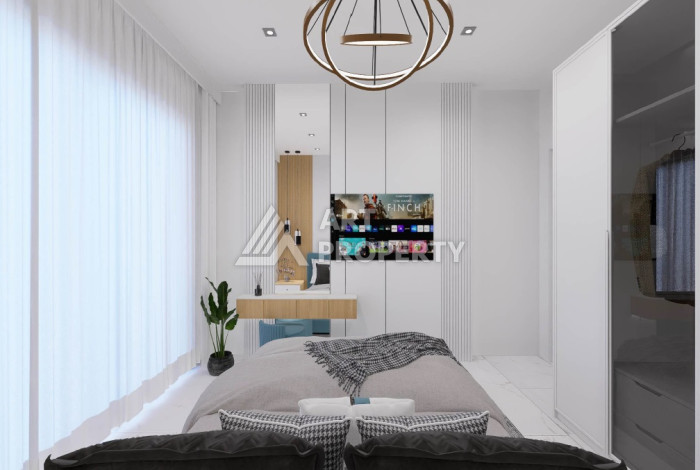 Инвестиционный проект на этапе карандаша от надежного застройщика в районе Тосмур! - Ракурс 13