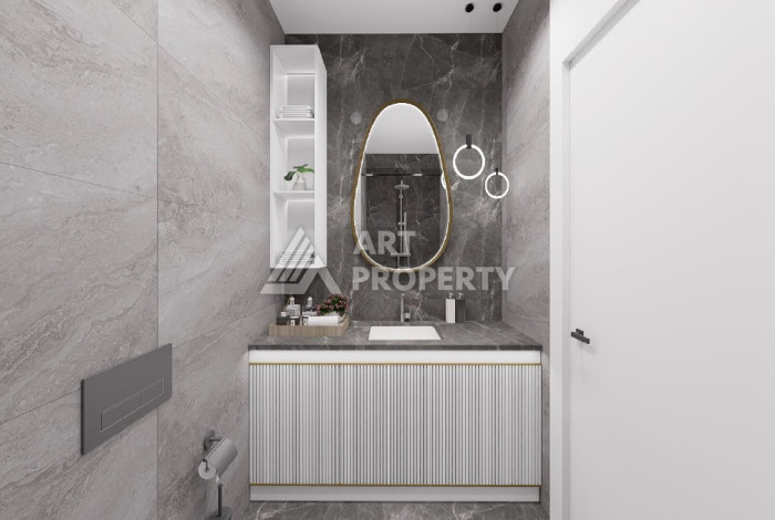 Инвестиционный проект на этапе карандаша от надежного застройщика в районе Тосмур! - Ракурс 16