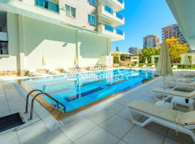 Шикарный пентхаус 2+1 с видом на море в одном из лучших комплексов Махмутлара! - Ракурс 8