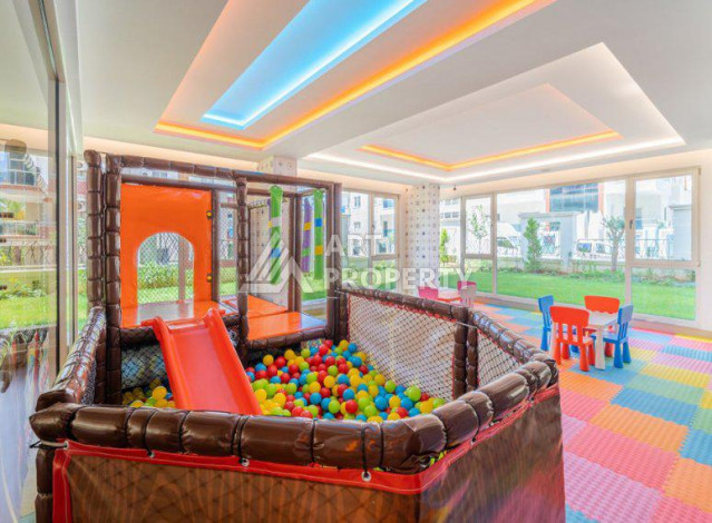 Шикарный пентхаус 2+1 с видом на море в одном из лучших комплексов Махмутлара! - Ракурс 15