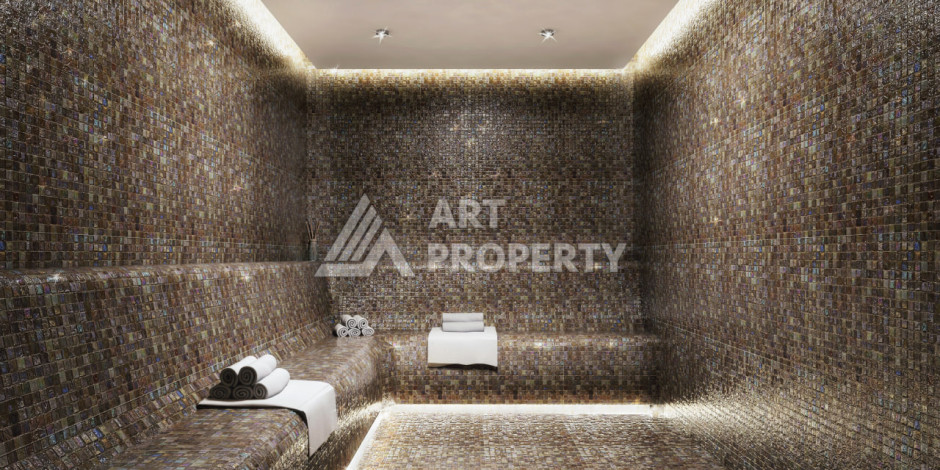 Новый проект в Алании район Демирташ на стадии строительства - Ракурс 18