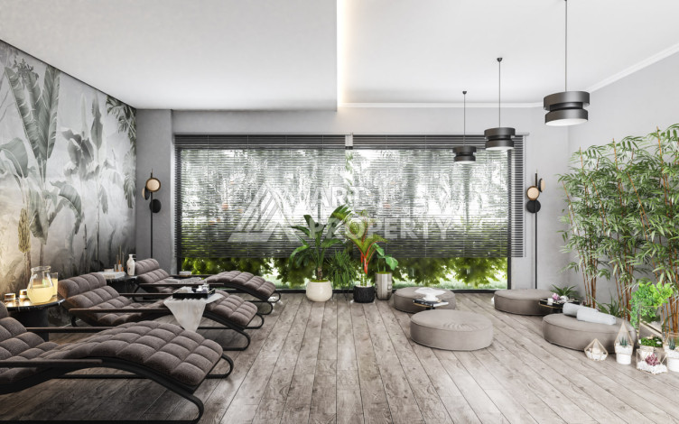 Новый проект в Алании район Демирташ на стадии строительства - Ракурс 20