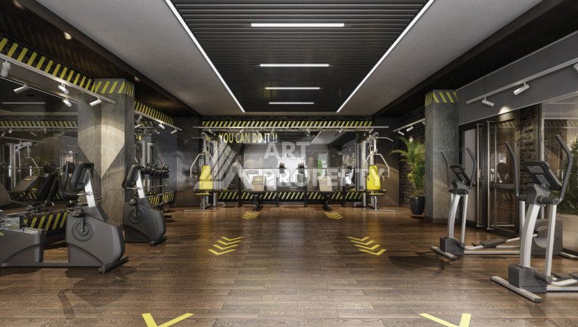 Новый проект в Алании район Демирташ на стадии строительства - Ракурс 21