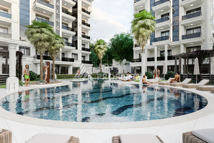 Инвестиционный проект в районе Газипаша от надежного застройщика! - Ракурс 5