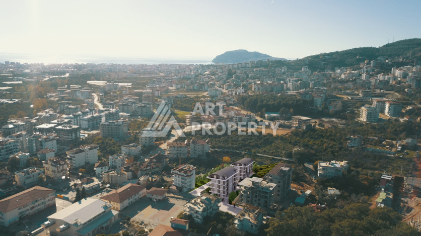 Жилой комплекс на стадии строительства в Алании район Оба - Ракурс 6