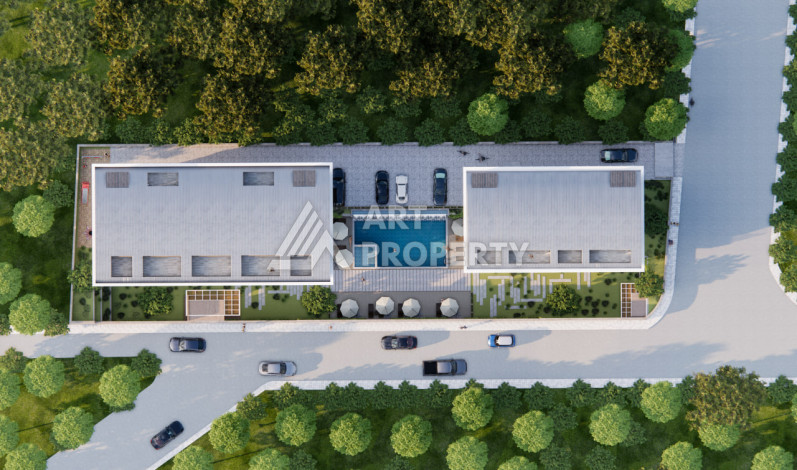 Жилой комплекс на стадии строительства в Алании район Оба - Ракурс 8