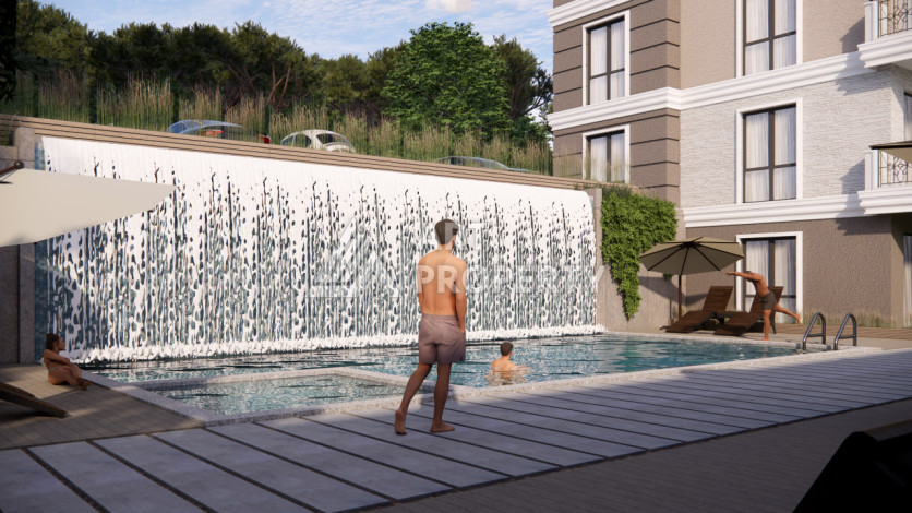 Жилой комплекс на стадии строительства в Алании район Оба - Ракурс 19