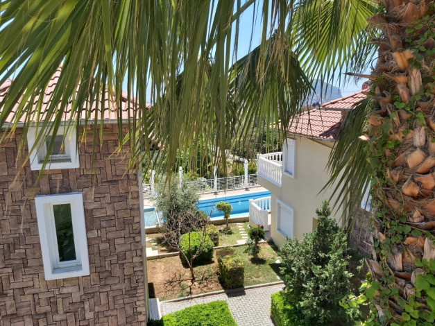 Шикарная вилла 3+1 с видом на море и город на склоне Торосских гор Аланьи, 155м2 - Ракурс 11