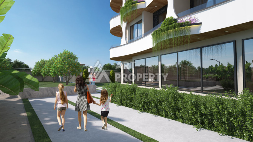 Потрясающий жилой комплекс в Алании район Оба - Ракурс 5