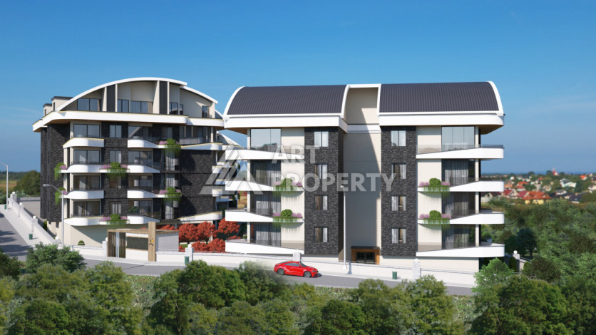 Потрясающий жилой комплекс в Алании район Оба - Ракурс 13