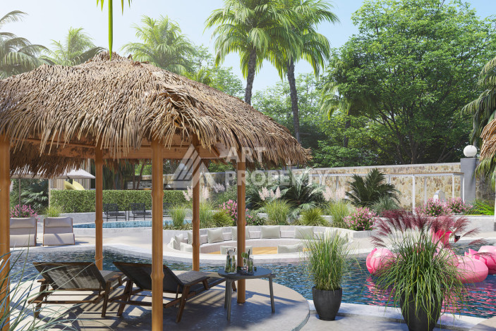 Потрясающий жилой комплекс в Алании район Оба - Ракурс 20