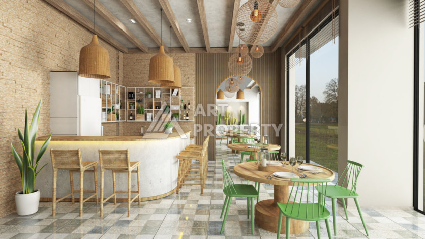 Потрясающий жилой комплекс в Алании район Оба - Ракурс 27