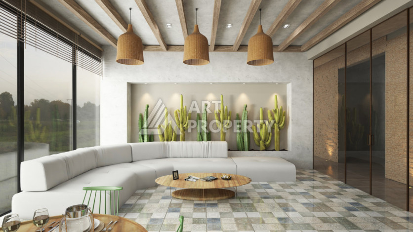 Потрясающий жилой комплекс в Алании район Оба - Ракурс 28