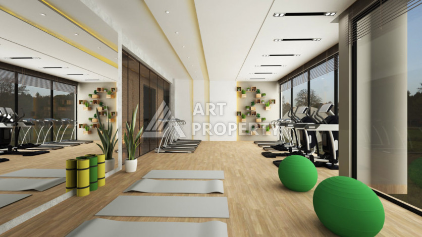 Потрясающий жилой комплекс в Алании район Оба - Ракурс 31