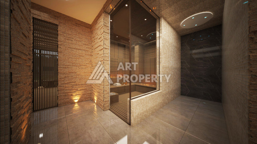 Потрясающий жилой комплекс в Алании район Оба - Ракурс 37