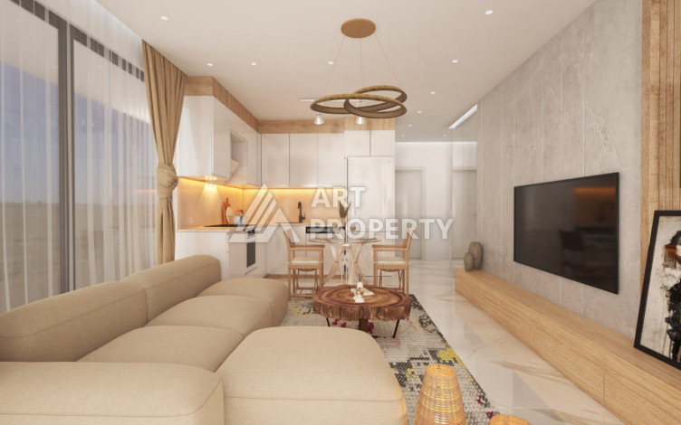 Потрясающий жилой комплекс в Алании район Оба - Ракурс 42