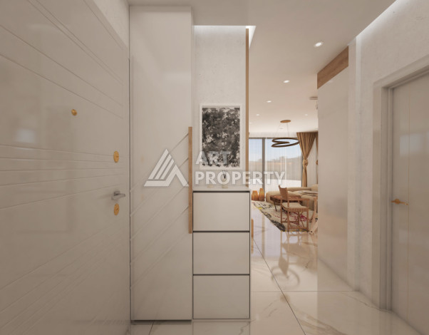 Потрясающий жилой комплекс в Алании район Оба - Ракурс 43