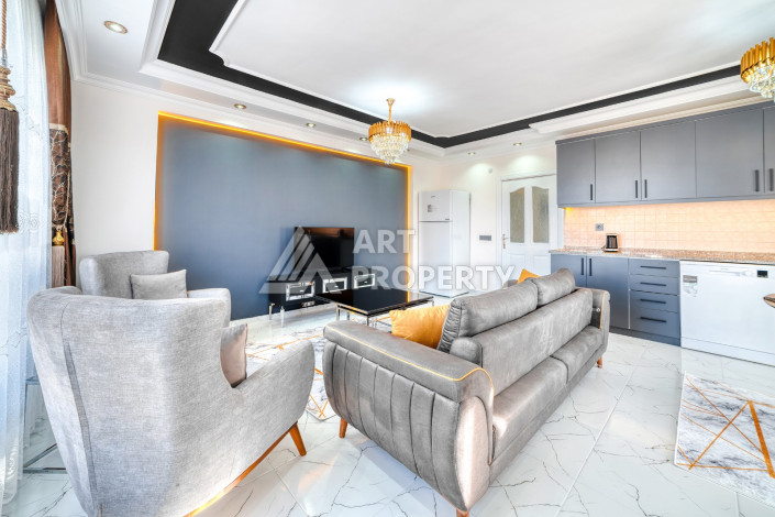 Трехкомнатная квартира в районе, в открытом для ВНЖ Тосмур-Алания - Ракурс 19