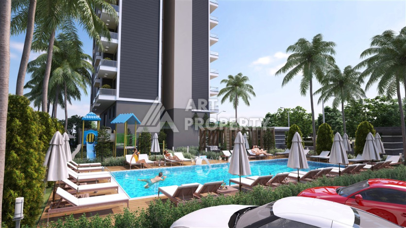 Новый комплекс на этапе строительства в Махмутларе! - Ракурс 5