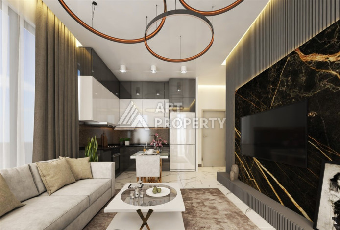 Новый комплекс на этапе строительства в Махмутларе! - Ракурс 15