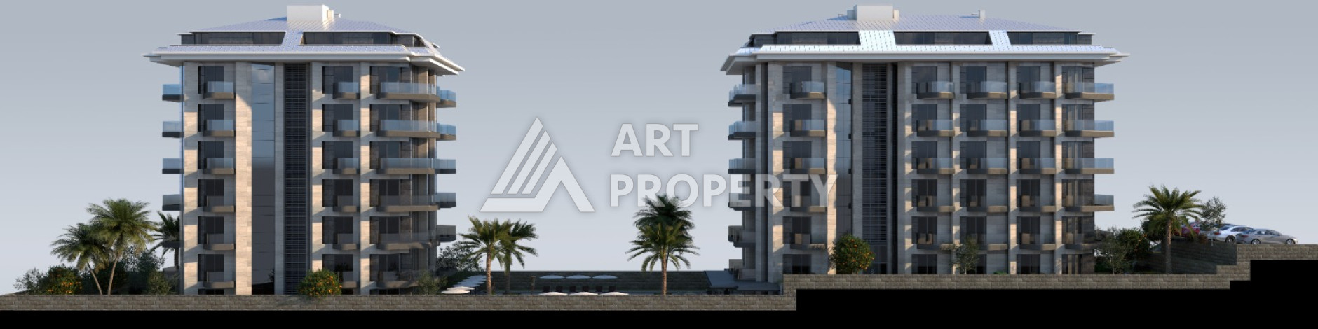 Первая линия моря и самый востребованный район Аланьи Махмутлар! - Ракурс 3