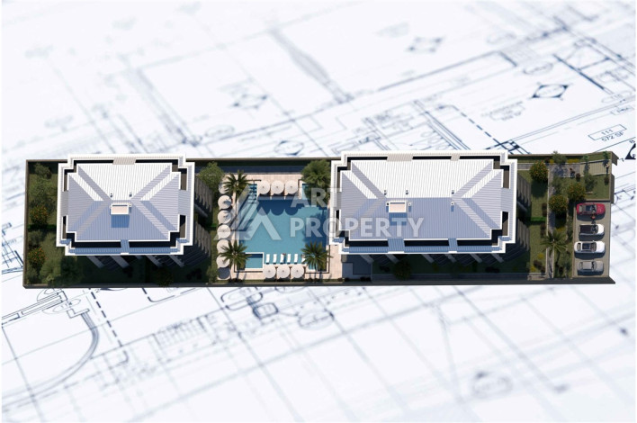 Первая линия моря и самый востребованный район Аланьи Махмутлар! - Ракурс 5