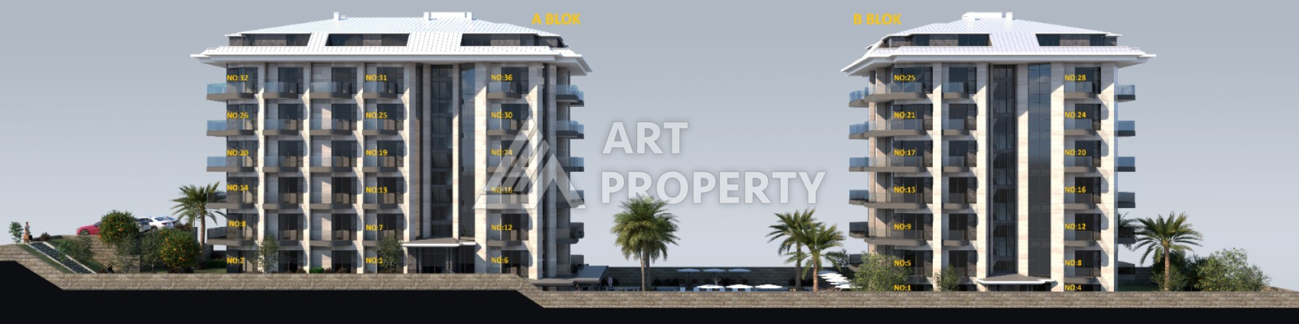 Первая линия моря и самый востребованный район Аланьи Махмутлар! - Ракурс 6