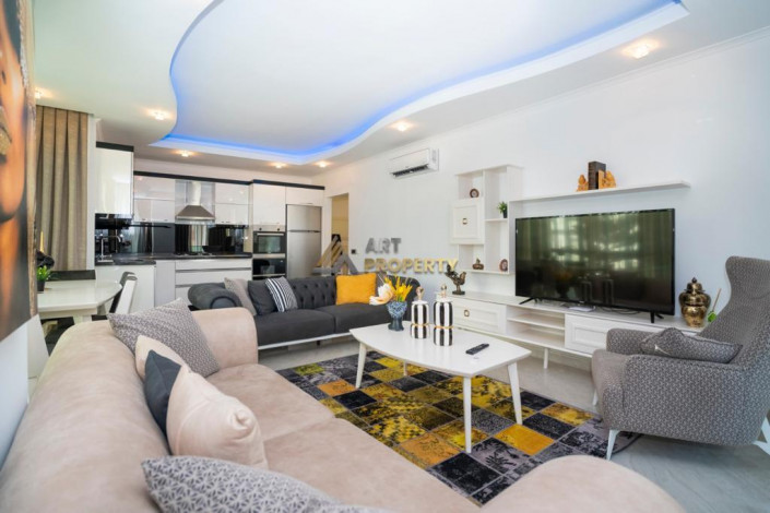 Квартира 3+1 в новом комплексе в 200 м от моря, 133 м2 - Ракурс 25