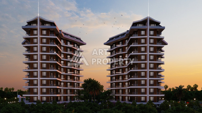 Проект на стадии строительства Авсалар-Алания - Ракурс 3