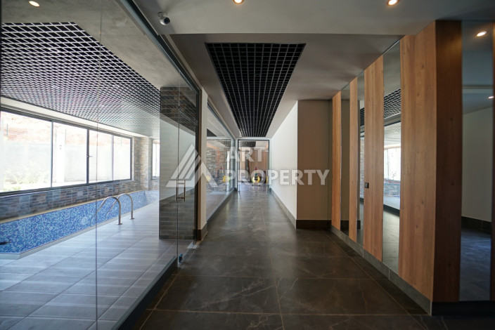 Новая квартира 1+1 с видом на горы и бассейн в районе Оба! - Ракурс 2