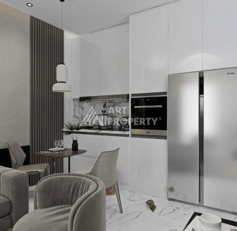 Квартира 1+1 в новом доме в районе Авсалларе - Ракурс 3